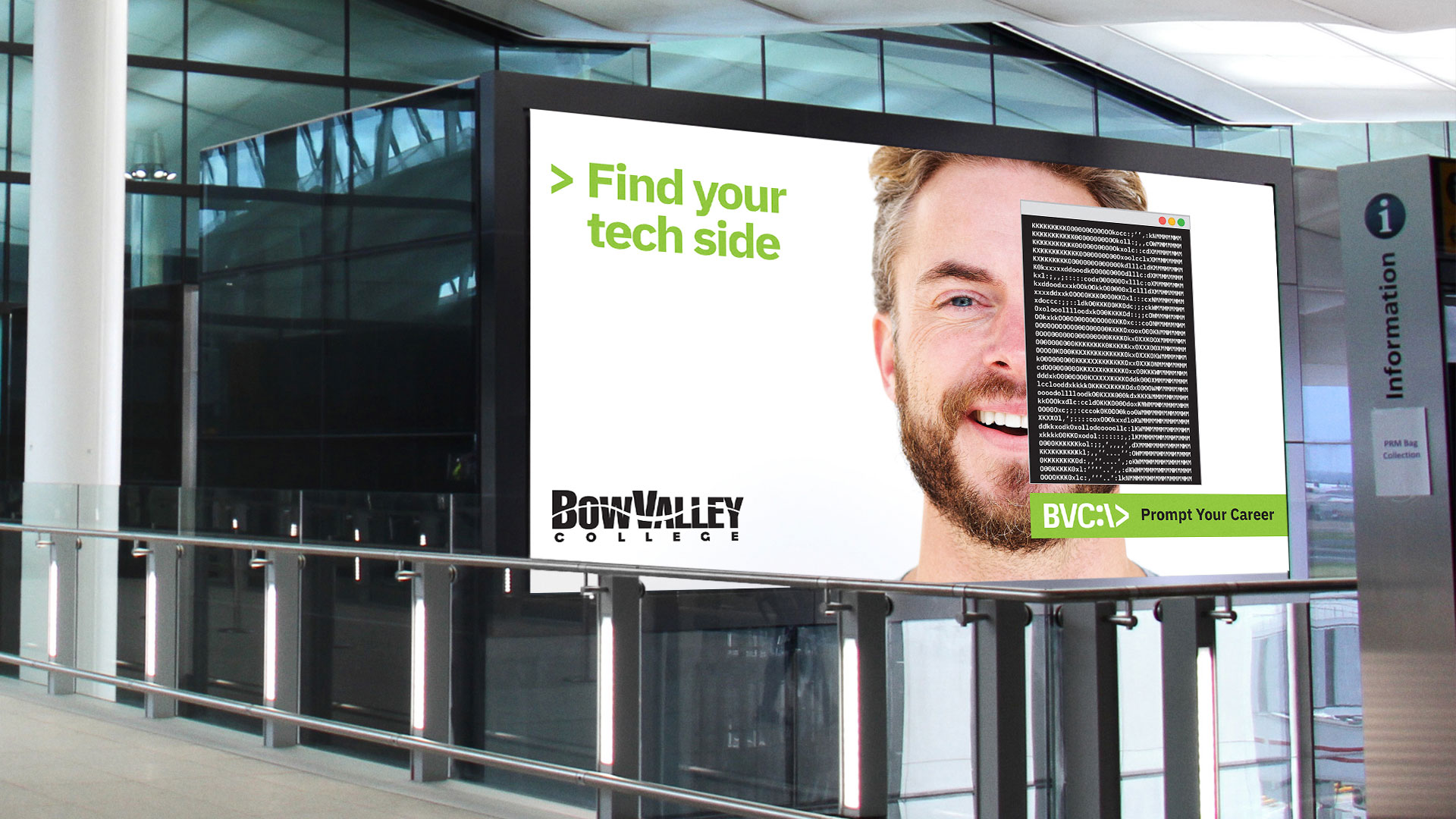 Bow Valley College - Find Your Tech Side Billboard